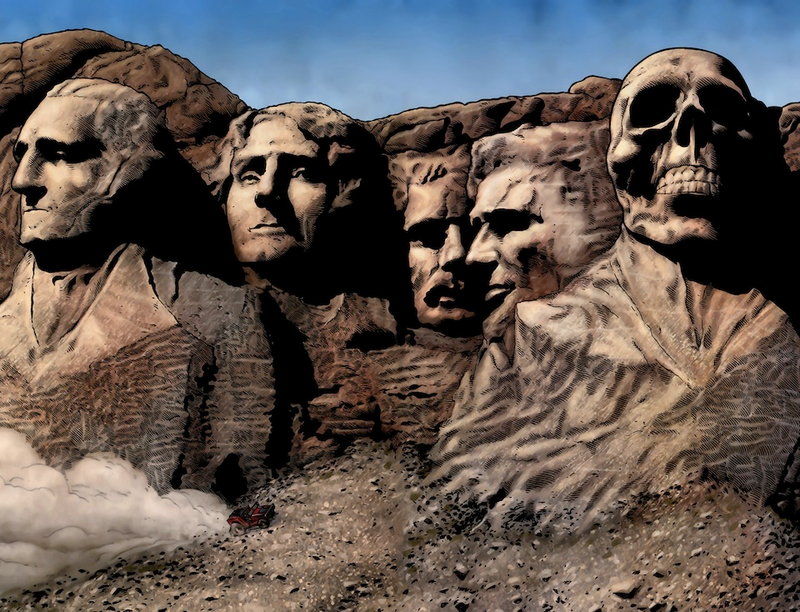Illustration for article titled Who defaced Mount Rushmore best?